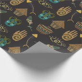 Geweldige Floral Pattern Cadeaupapier (Hoek)