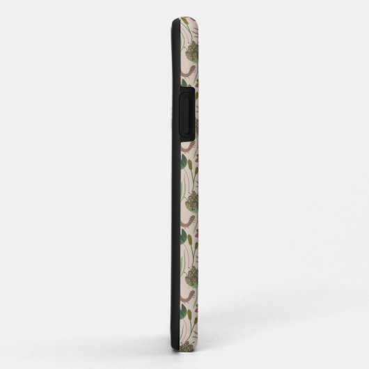 Geweldige Floral Pattern Case-Mate iPhone Case (Achterkant/rechts)