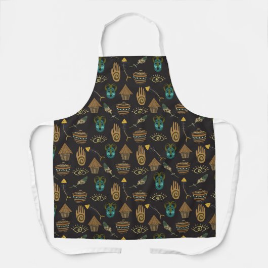 Geweldige Floral Pattern Schort (Voorkant)
