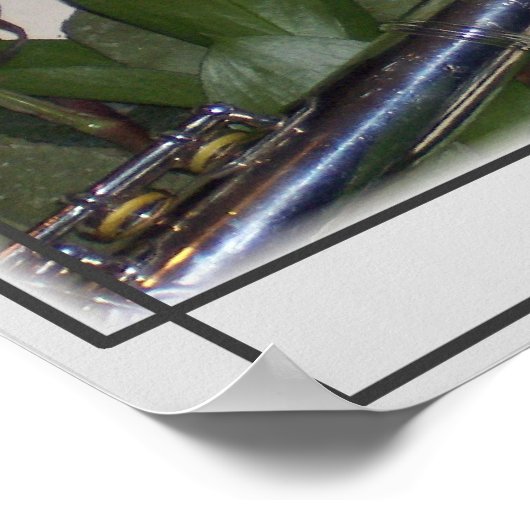 Geweldige Flutist Poster (Hoek)