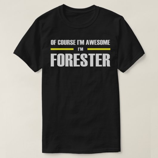 Geweldige Forester T-shirt (Design voorkant)
