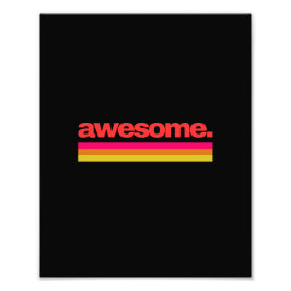 Geweldige Foto Afdruk