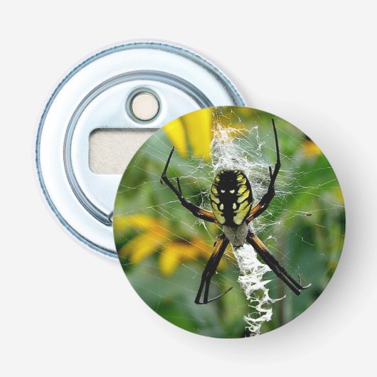 Geweldige Foto Orb Spin in Web Button Flesopener (Voorkant)