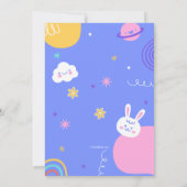 Geweldige foto van Birthday Party Kaart (Achterkant)