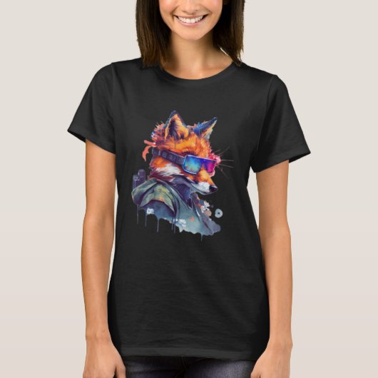 Geweldige Fox Kleding Fox Wildlife Zoökeeper Fox T-shirt (Voorkant)
