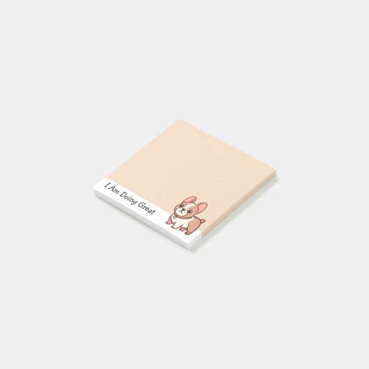 Geweldige Franse Bulldog Post-it® Notes (Schuin)