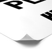 Geweldige Franse Horn Player Poster (Hoek)