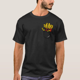 Geweldige Franse wijn in een zak T-shirt