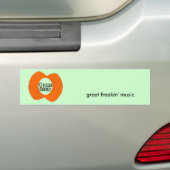 geweldige freakin muziek. Bumpersticker (Op auto)