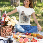 Geweldige Funny Pet Cat Foto Elegant Bella Canvas Tri-Blend Shirt