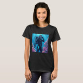 Geweldige futuristische duiker t-shirt (Voorkant volledig)
