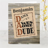 Geweldige Gast Westerne Geëigende Naam van de Doua Kaart (Gele Bloem)