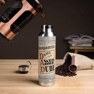 Geweldige Gast Westerne Geëigende Naam van de Doua Waterfles