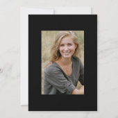 Geweldige Gatsby Geïnspireerde graduatie Party-kaa Kaart (Achterkant)