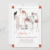 Geweldige Gatsby-uitnodiging Kaart (Voorkant)