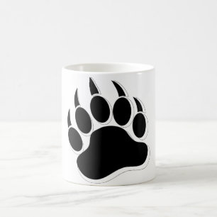 Geweldige Gay Bear klauw B&W 3D-effect Koffiemok