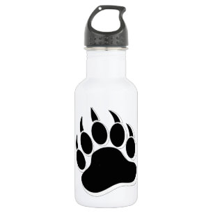 Geweldige Gay Bear klauw B&W 3D-effect Waterfles