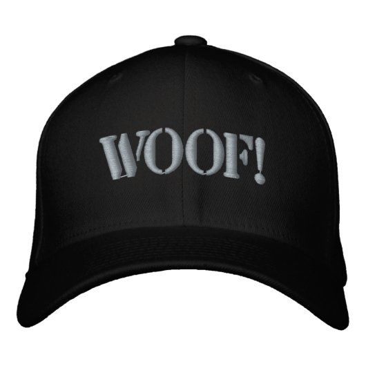 Geweldige Gay Bears Pride WOOF! Geborduurde Pet (Voorkant)