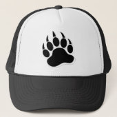 Geweldige Gay Beer Claw B&W 3D-effect Trucker Pet (Voorkant)