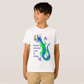 Geweldige Geckos Read T-shirt (Voorkant volledig)