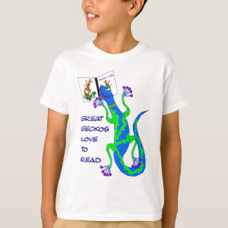 Geweldige Geckos Read T-shirt