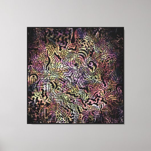 Geweldige Gedachte Canvas Afdruk (Voorkant)