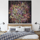 Geweldige Gedachte Canvas Afdruk (Insitu (Slaapkamer))
