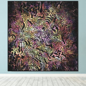 Geweldige Gedachte Canvas Afdruk (Insitu (Houten vloer))