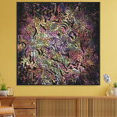Geweldige Gedachte Canvas Afdruk (Insitu (Woonkamer))