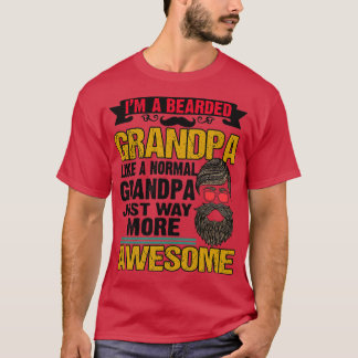 Geweldige gedekte opa 7 t-shirt