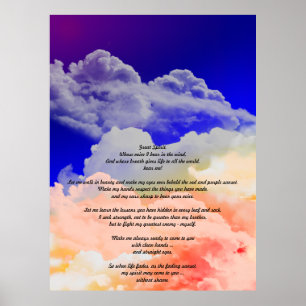 Geweldige geest poster