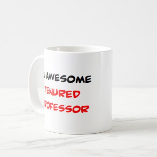 geweldige gehuurde professor2 koffiemok (Voorkant links)