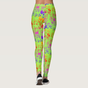 Geweldige geld Euro Dollars Patroonpatronen Leggin Leggings
