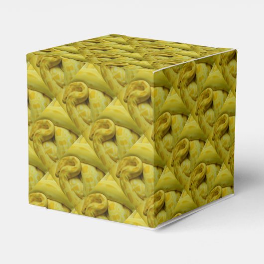 Geweldige Gele Birmese Python Bedankdoosjes (Achterkant)