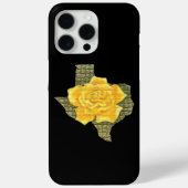 Geweldige gele roos van de Texas Pattern-bloem Case-Mate iPhone Case (Achterkant)