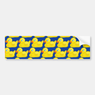 Geweldige gele rubberduvel bumpersticker