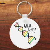 Geweldige genen sleutelhanger (Voorkant)