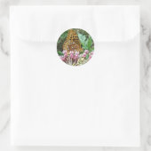 Geweldige gepantserde Fritillary Coordinating Item Ronde Sticker (Tas)
