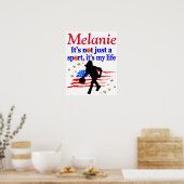 GEWELDIGE GEPERSONALISEERD INSPIREREND BASKETBAL P POSTER (Keuken)