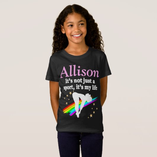 GEWELDIGE GEPERSONALISEERD MEISJE DUIKER T SHIRT (Voorkant volledig)