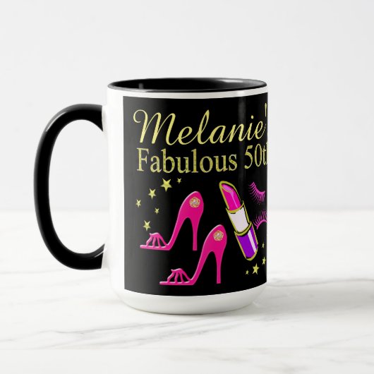 GEWELDIGE GEPERSONALISEERDE 50E VERJAARDAG DIVA MO MOK (Links)