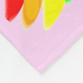 GEWELDIGE GEPERSONALISEERDE VOETBAL MEISJE FLEECE  DEKEN (Hoek)