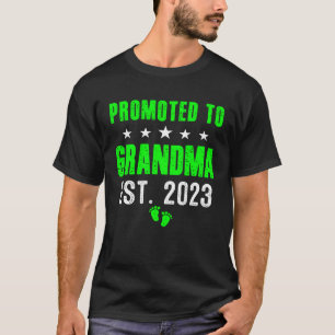Geweldige Gepromoveerd naar Oma 2023 Nieuwe Oma Na T-shirt