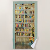 Geweldige geschenken voor boekliefhebbers strandlaken (Voorkant)