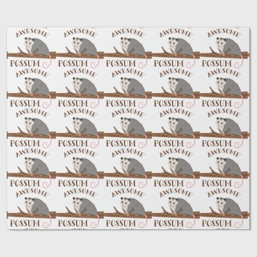 Geweldige getal cadeaupapier (Vlak)