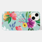 Geweldige geverfde bloemen Case-Mate iPhone case (Achterkant (horizontaal))