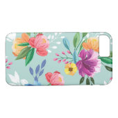 Geweldige geverfde bloemen Case-Mate iPhone case (Achterkant (Horizontaal))