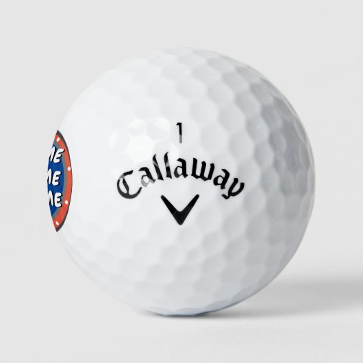 Geweldige Geweldige Geweldige golfbal Golfballen (Logo)