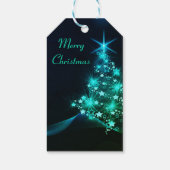 Geweldige, Geweldige, prachtige kerstboom Cadeaulabel (Achterkant)