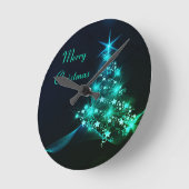 Geweldige, Geweldige, prachtige kerstboom Ronde Klok (Hoek)